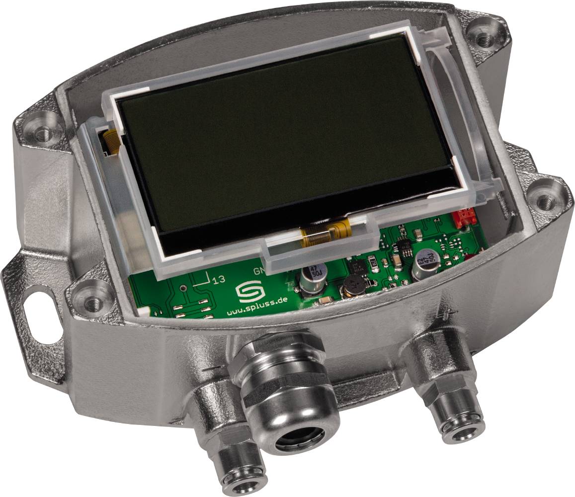 S+S REGELTECHNIK 2004-6192-4200-001, PREMASREG, 7111-UW VA LCD Druck- und Differenzdruckmessumformer--schalter-0
