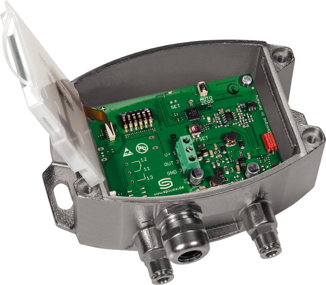 S+S REGELTECHNIK 2004-6192-4200-001, PREMASREG, 7111-UW VA LCD Druck- und Differenzdruckmessumformer--schalter-1