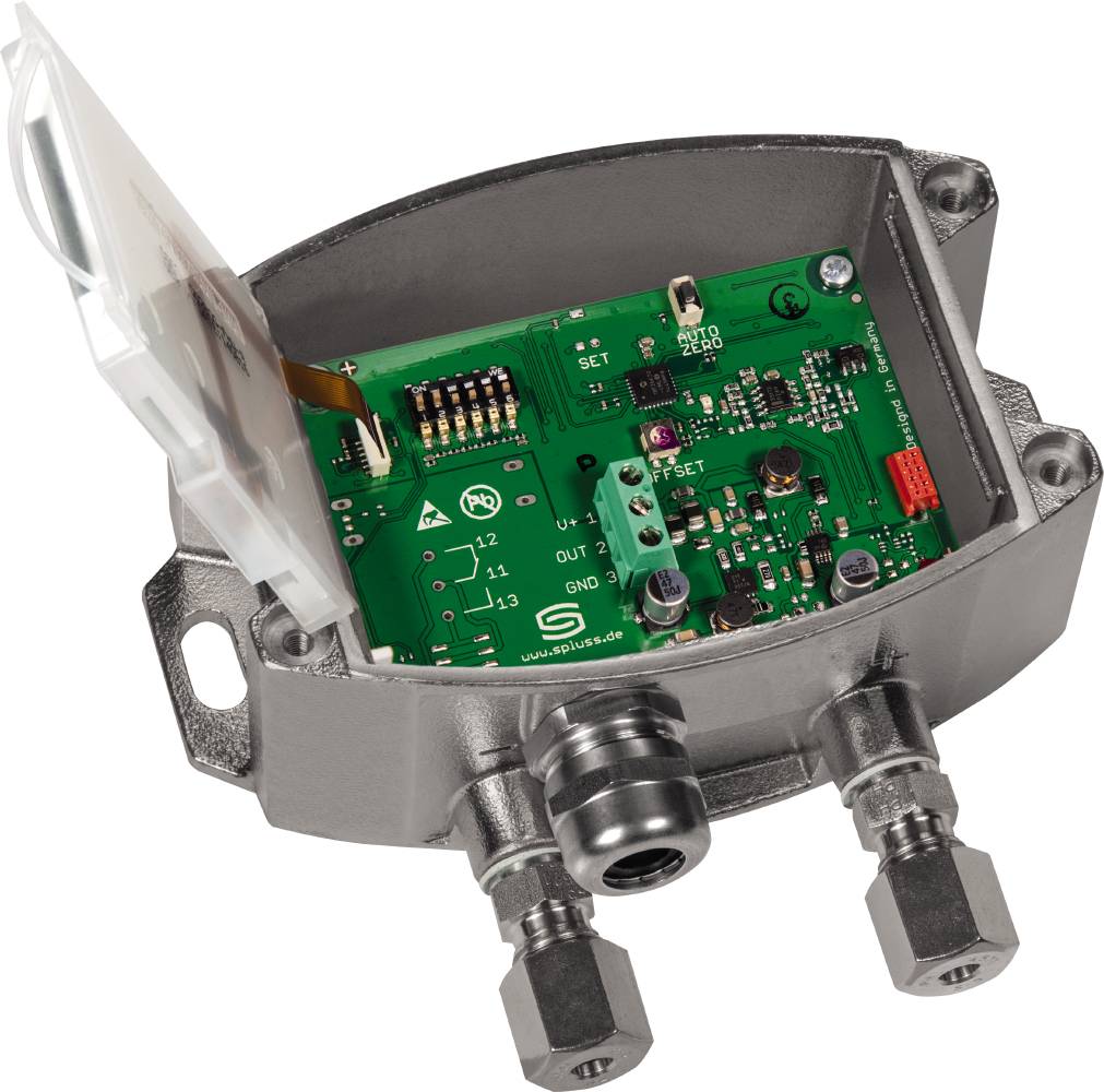 S+S REGELTECHNIK 2004-6192-4200-001, PREMASREG, 7111-UW VA LCD Druck- und Differenzdruckmessumformer--schalter-3