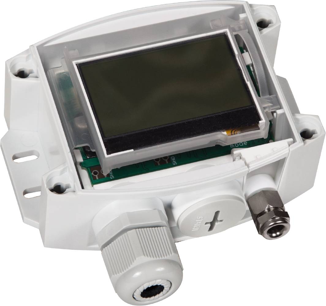 S+S REGELTECHNIK 1201-625F-1400-000, HYGRASGARD, VFTF-wModbus LCD WIRELESS Vitrine Feuchtigkeits- und Temperatursensor-1