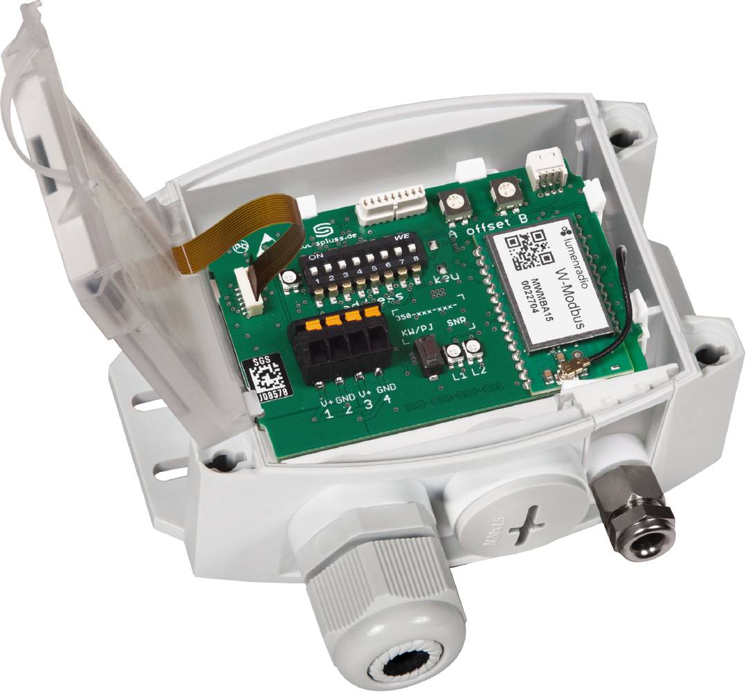 S+S REGELTECHNIK 1201-625F-1400-000, HYGRASGARD, VFTF-wModbus LCD WIRELESS Vitrine Feuchtigkeits- und Temperatursensor-2