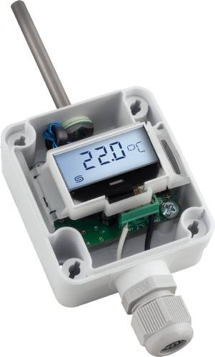 S+S Außentemperatur- / Feuchtraumtemperaturmessumformer ATM2-I LCD-1