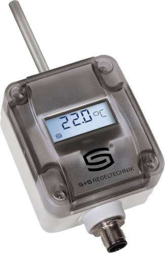 S+S REGELTECHNIK 2001-6112-1100-001, THERMASGARD, ATM2-U Q LCD Außentemperatur--Feuchtraumtemperatur-Messumformer-0