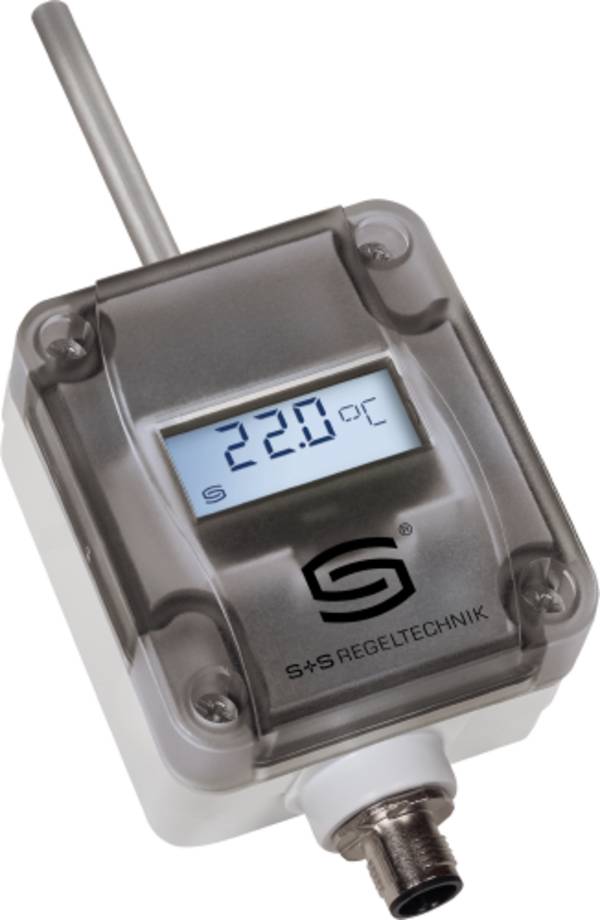 S+S REGELTECHNIK 2001-6112-1100-001, THERMASGARD, ATM2-U Q LCD Außentemperatur--Feuchtraumtemperatur-Messumformer