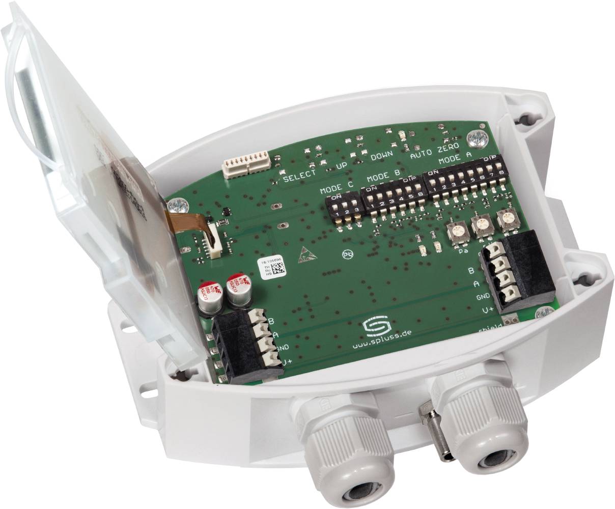 S+S REGELTECHNIK 1301-7164-4950-200, PREMASGARD, 7147-Modbus LCD Drucksensor und Messumformer für Differenzdruck-3