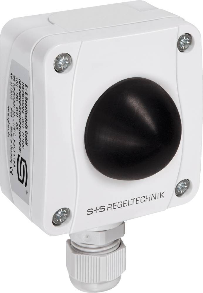 S+S REGELTECHNIK 1101-1060-5001-000, THERMASGARD, ASTF Pt1000 Aufputz-Strahlungstemperatursensor-0