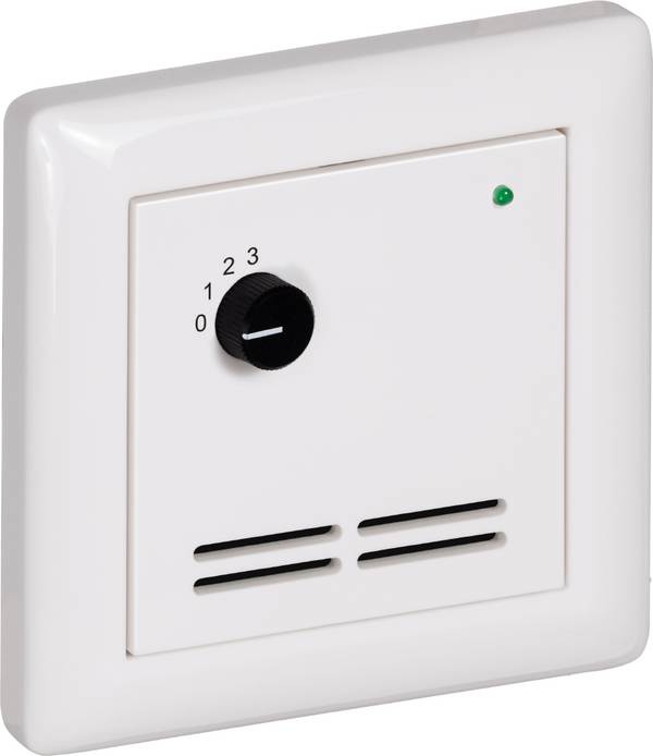 S+S REGELTECHNIK 1101-5020-5643-352, THERMASGARD, FSTF Pt1000 D4 L Raumtemperaturfühler mit Bedienelementen