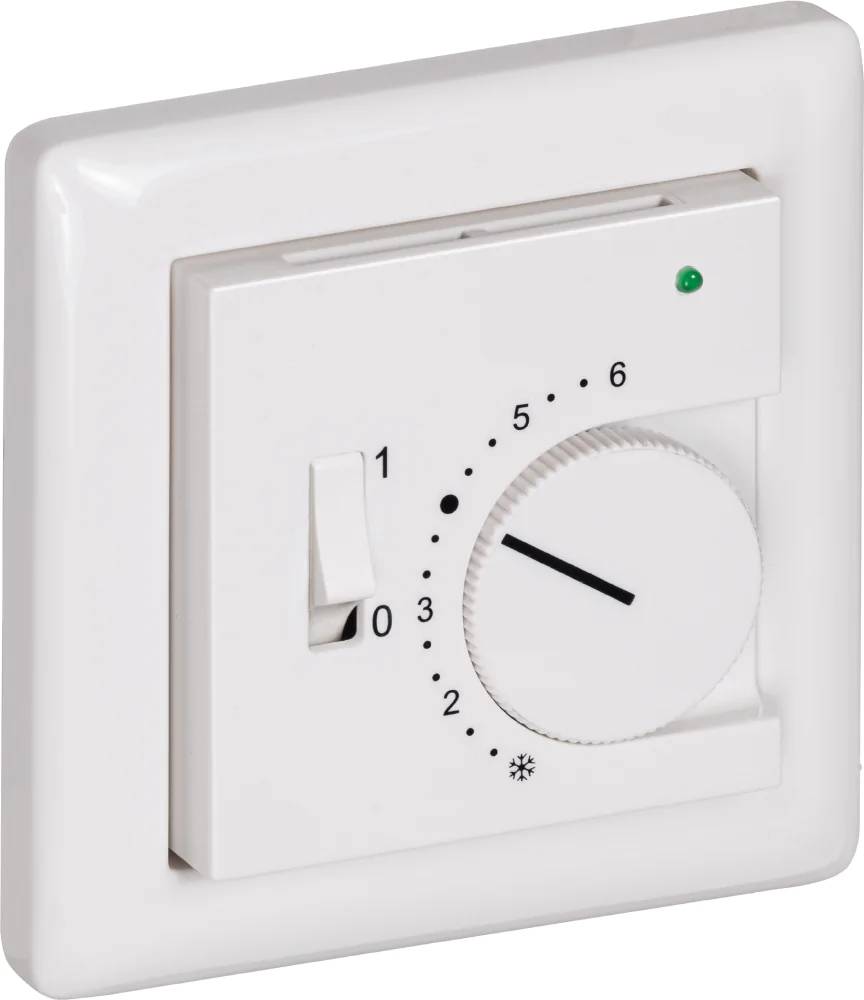 S+S REGELTECHNIK 1101-5020-5643-352, THERMASGARD, FSTF Pt1000 D4 L Raumtemperaturfühler mit Bedienelementen-1