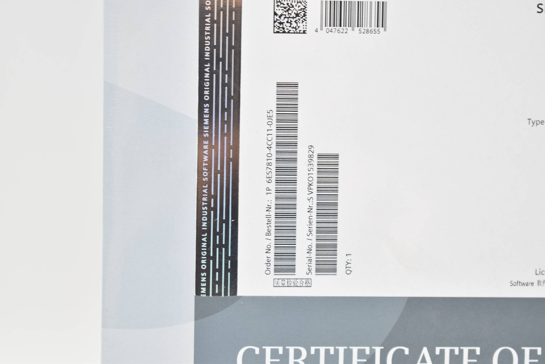 Siemens simatic STEP 7 V5.6 Japanese 6ES7810-4CC11-0JE5 Upgrade V5.6-1