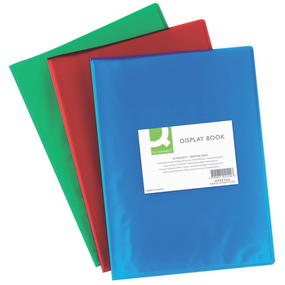 Sichtbuch - 20 Hüllen, PP transluzent, 250 mym,-1