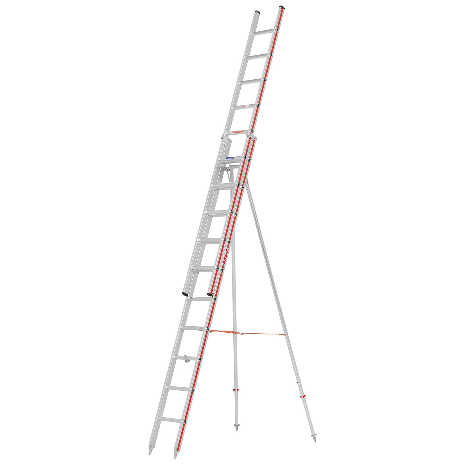 Hymer Obstbaumleiter 2x10 Sprossen-0