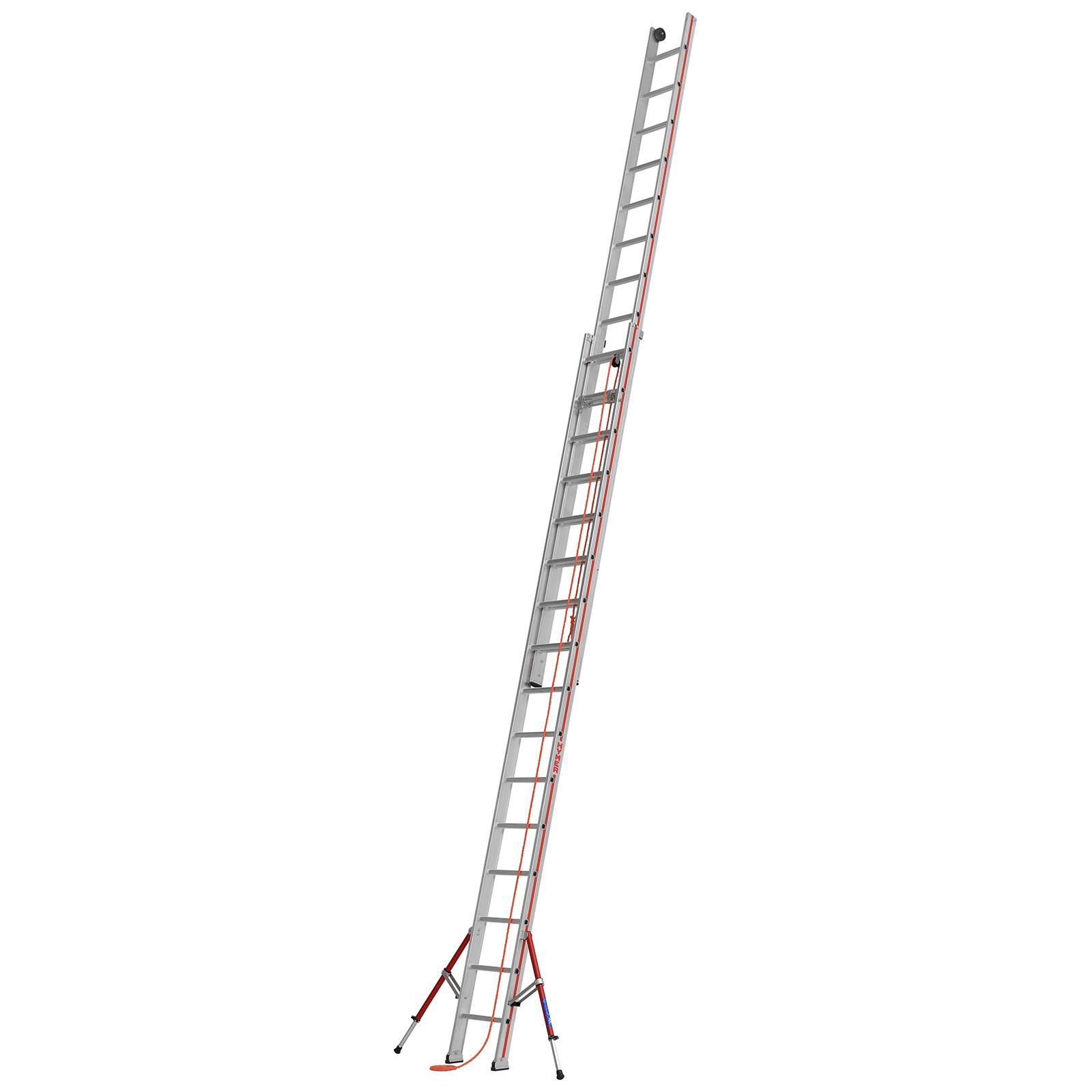 Hymer Seilzugleiter Teleskopausleger 2x16 Sprossen-0