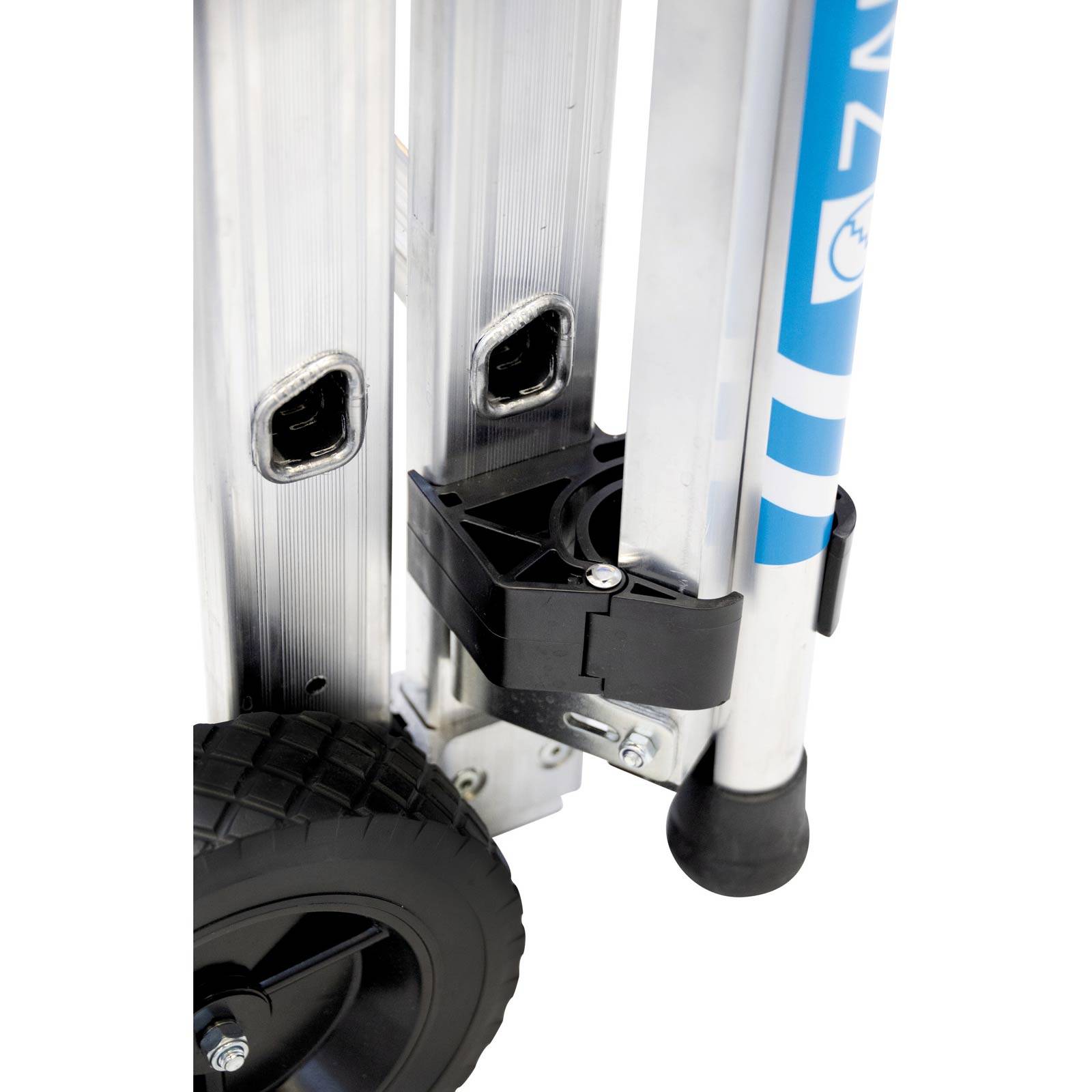 Zarges Teleskop Plattformleiter ZAP Masterflex Plus S gebördelt 6-9 Stufen-2