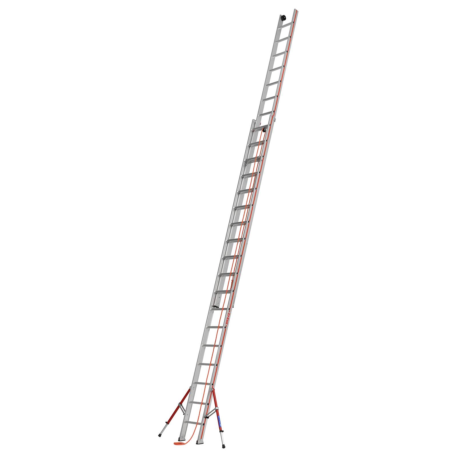 Hymer Seilzugleiter Teleskopausleger 2x18 Sprossen-0