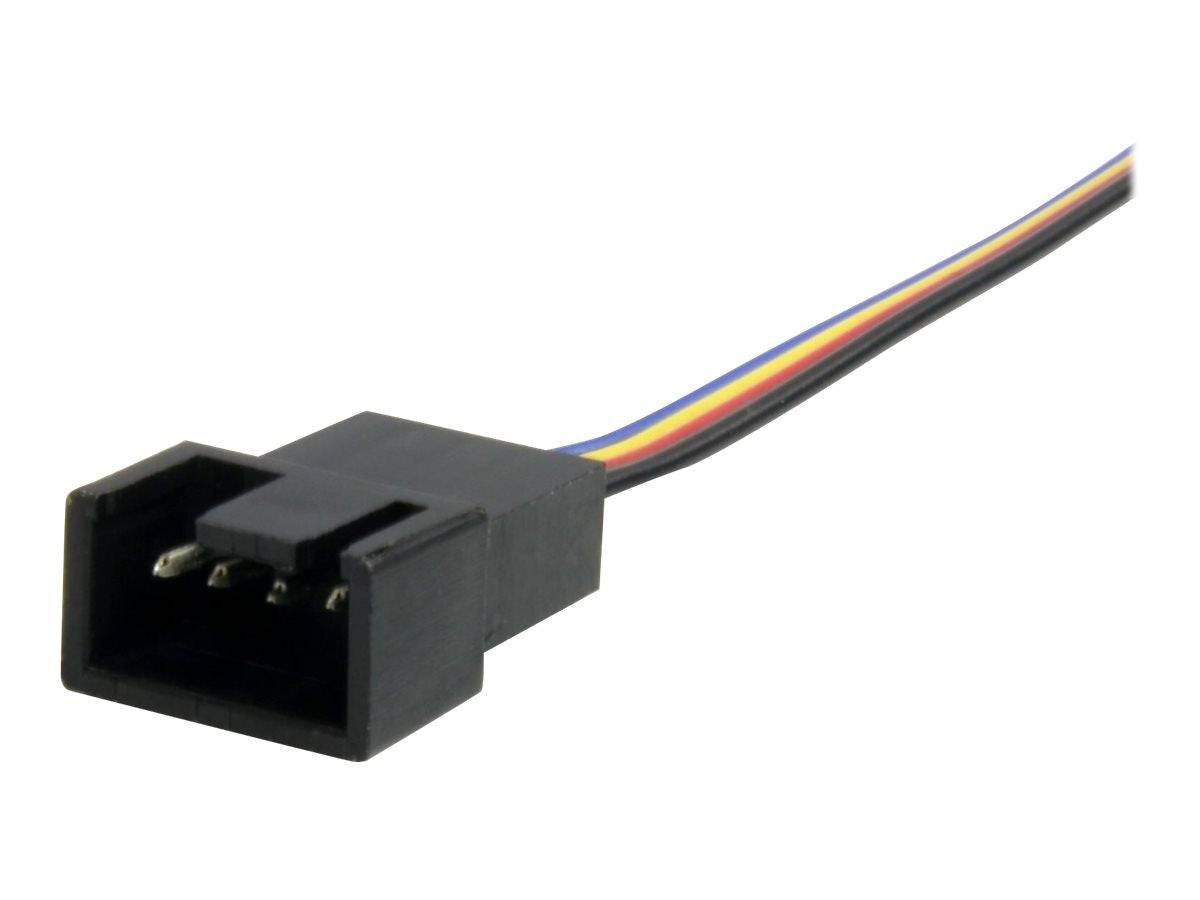 StarTech.com 30cm 4 Pin Molex Lüfter Verlängerungskabel - St/Bu - 4 Pin PWM Lüfterkabel Verlängerung --1