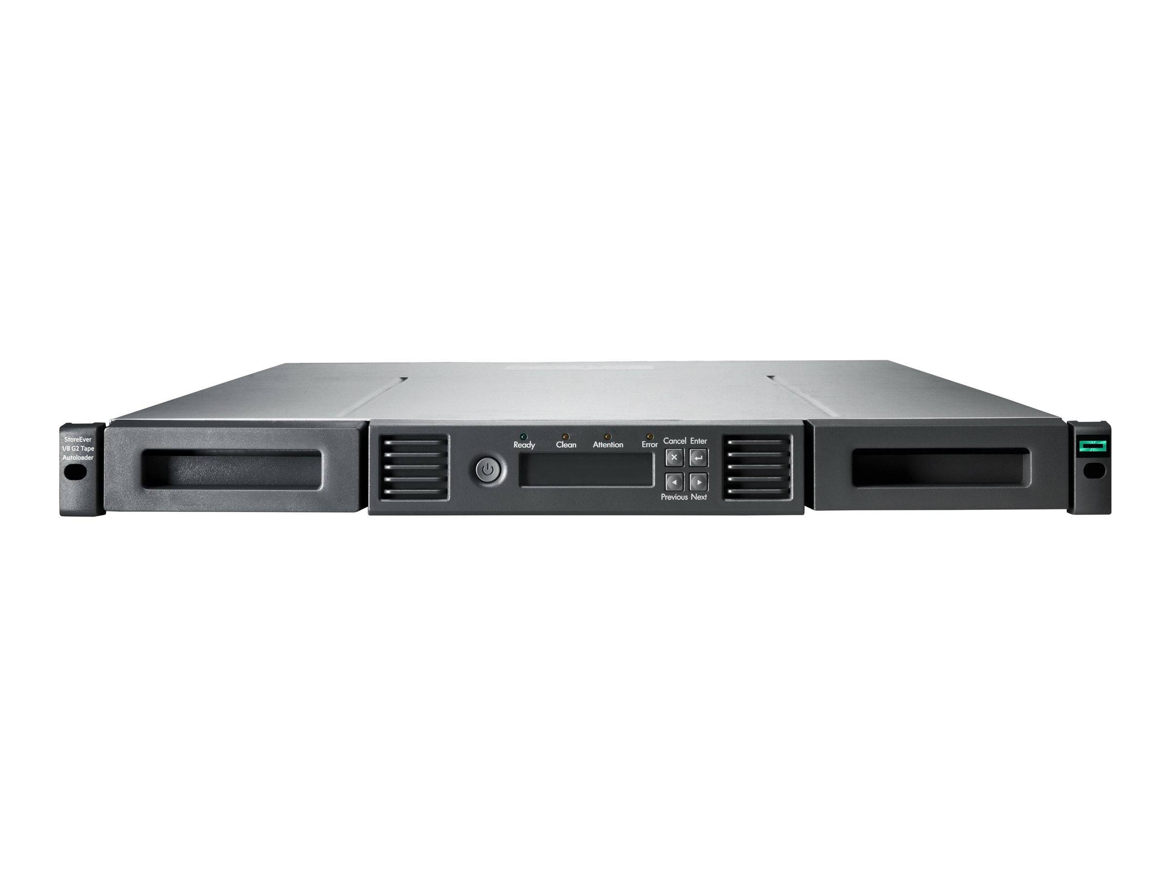 HPE Storage MSL 1/8 Tape Autoloader 1x LTO-8 SAS Drive 5x 30 TB Auto-Loader LTO/Ultrium-1