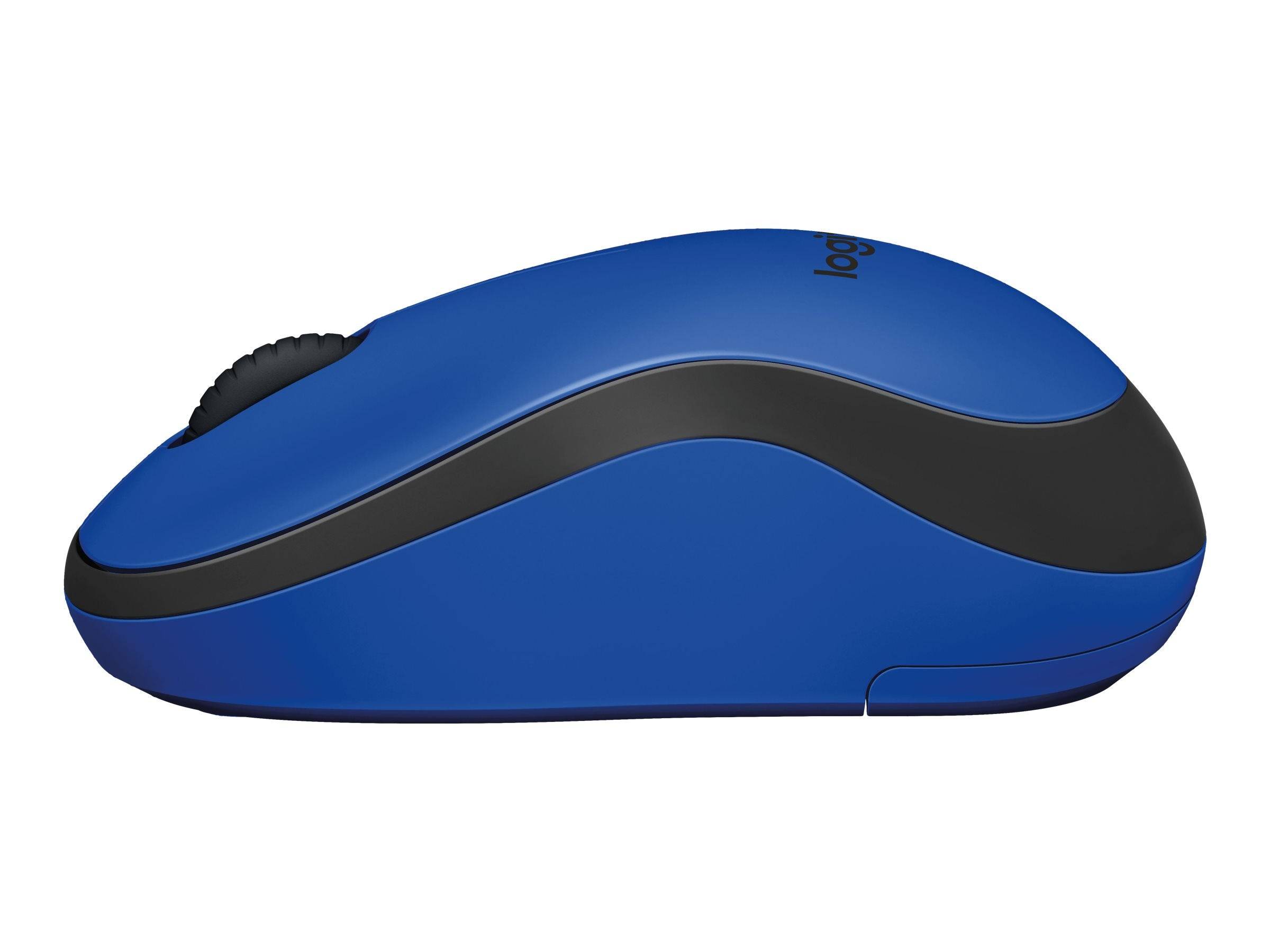 Logitech M220 Silent Maus Funk Optisch Blau 3 Tasten 1000 dpi-3