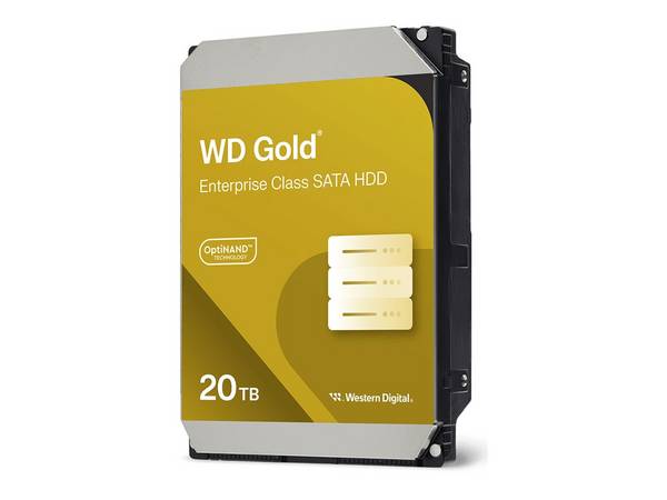 WD Gold WD203KRYZ - Festplatte - Enterprise - 20 TB - intern - 3.5" (8.9 cm)