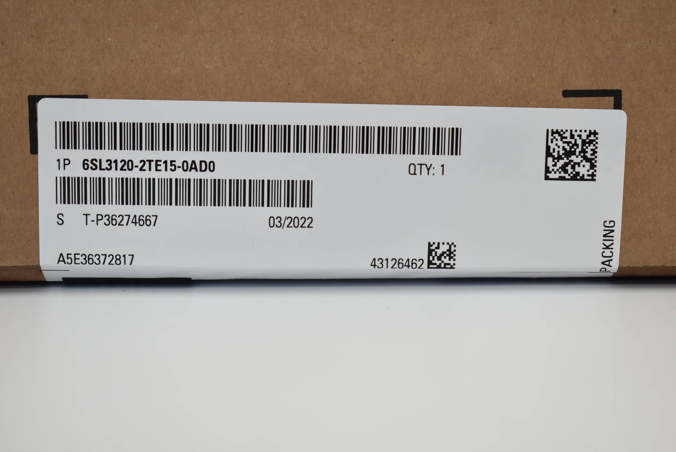 Siemens 6SL3120-2TE15-0AD0 - SINAMICS S120 Double Motor Module Eingang: DC 600V-2