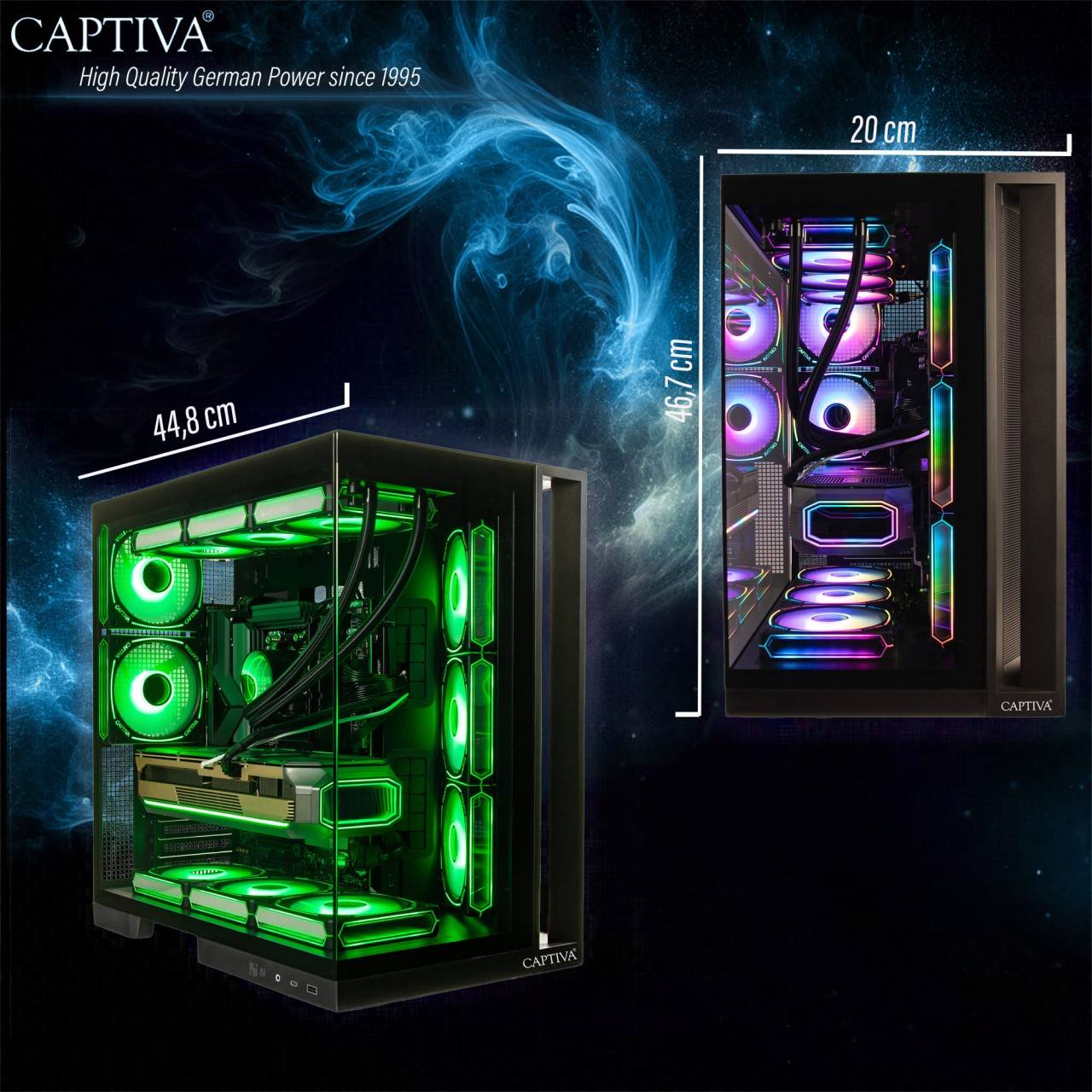 Captiva PC Highend Gaming R90-330 (Ryzen 9 9900X3D/RTX5080 16GB GDDR7/SSD 2TB/64GB/WLAN/Windows 11 Home 64-bit)-4