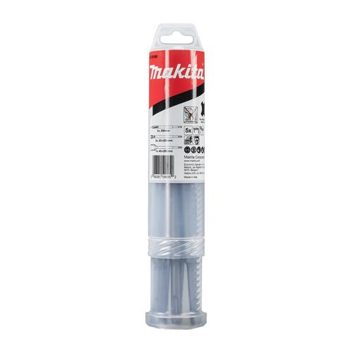 MAKITA E-13188 - SDS-PLUS Meißel-Sortiment passend für SDS-PLUS Hammer (5-teilig)-1