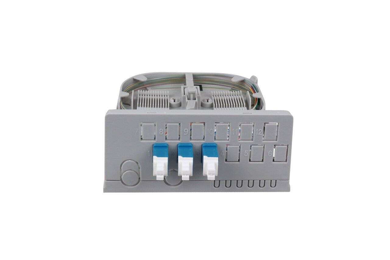 LWL Spleißbox Hausübergabepunkt APL Flex 3xLC/PC Duplex OS2 spleißfertig Wandmontage,-2