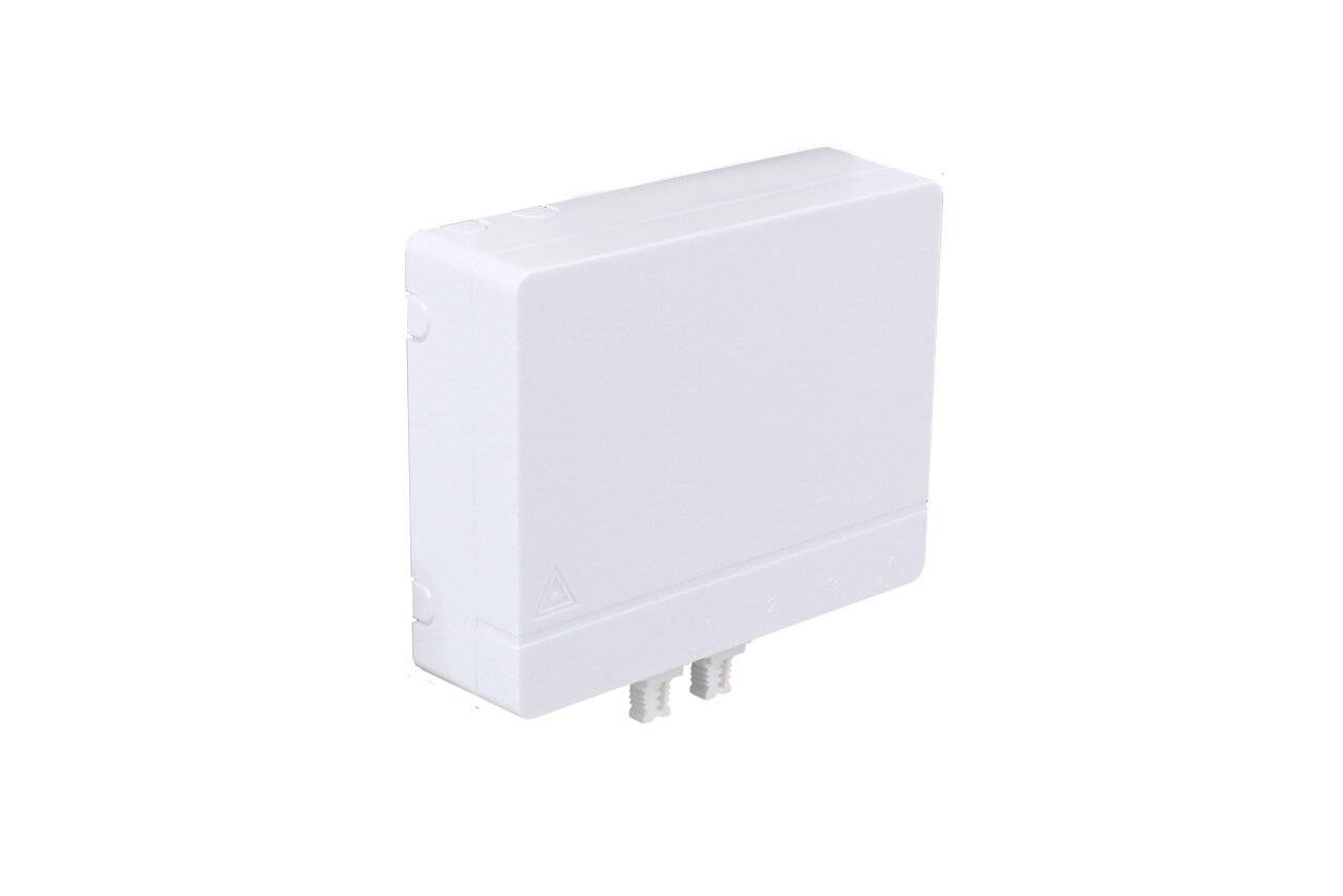 BTS® FTTH Anschlussdose MS-18 2xLC/PC Duplex OS2 spleißfertig Wandmontage-2