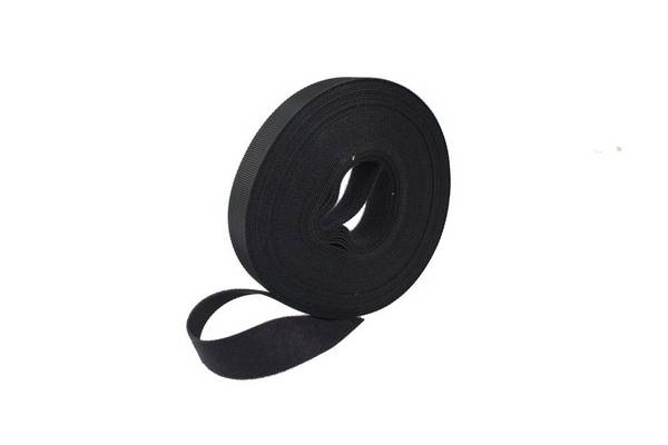 LWL Klettband 10m x 15mm, schwarz