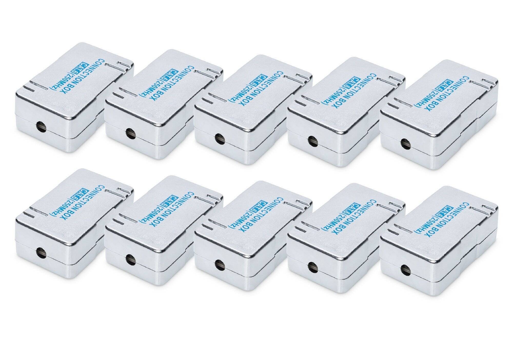 DIGITUS Verbindungsmodul CAT 6 für Twisted Pair Kabel 10 Stk Multimedia-Technik Cat7-2