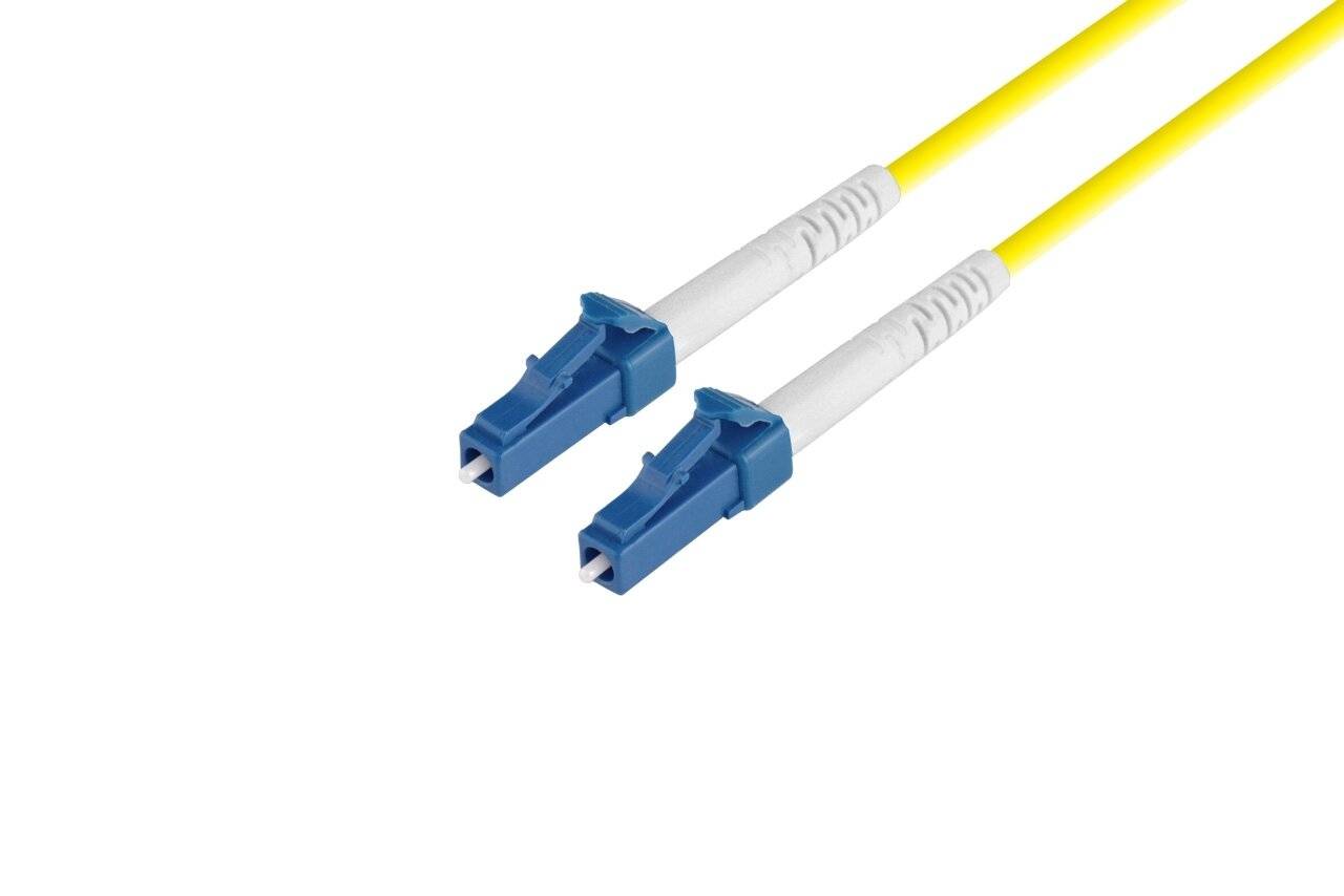 LWL Simplex Patchkabel LC/PC-LC/PC, E9/125µm OS2 in gelb, G657A2 - 30m 30m-0