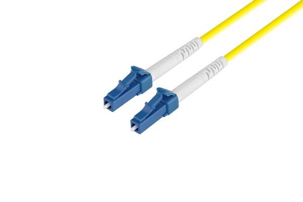 LWL Simplex Patchkabel LC/PC-LC/PC, E9/125µm OS2 in gelb, G657A2 - 30m 30m