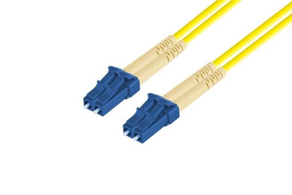 LWL Duplex Patchkabel LC-LC - 13m E9/125µm OS2 in gelb 13m