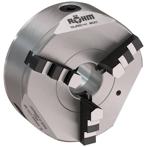 Röhm Planspiralfutter Duro-M 200/3 Bajonett (ISO 702-3/DIN 55027) KK 6 Bohr- und Drehbacken - 185506