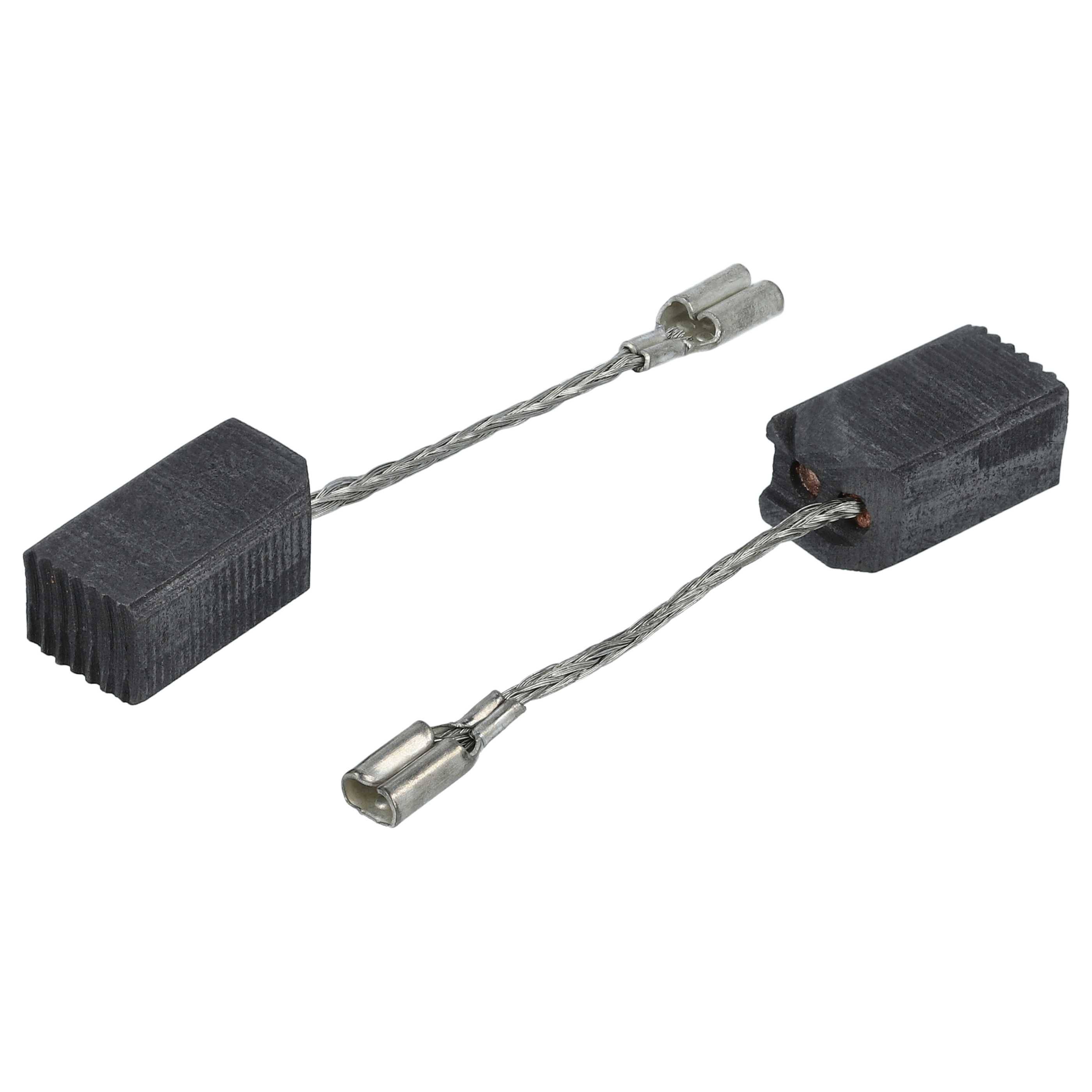 vhbw 2x Kohlebürste 6,5 x 8 x 14,5 mm Ersatz für Fein 31348047000, 4014586384689 für Winkelschleifer-0