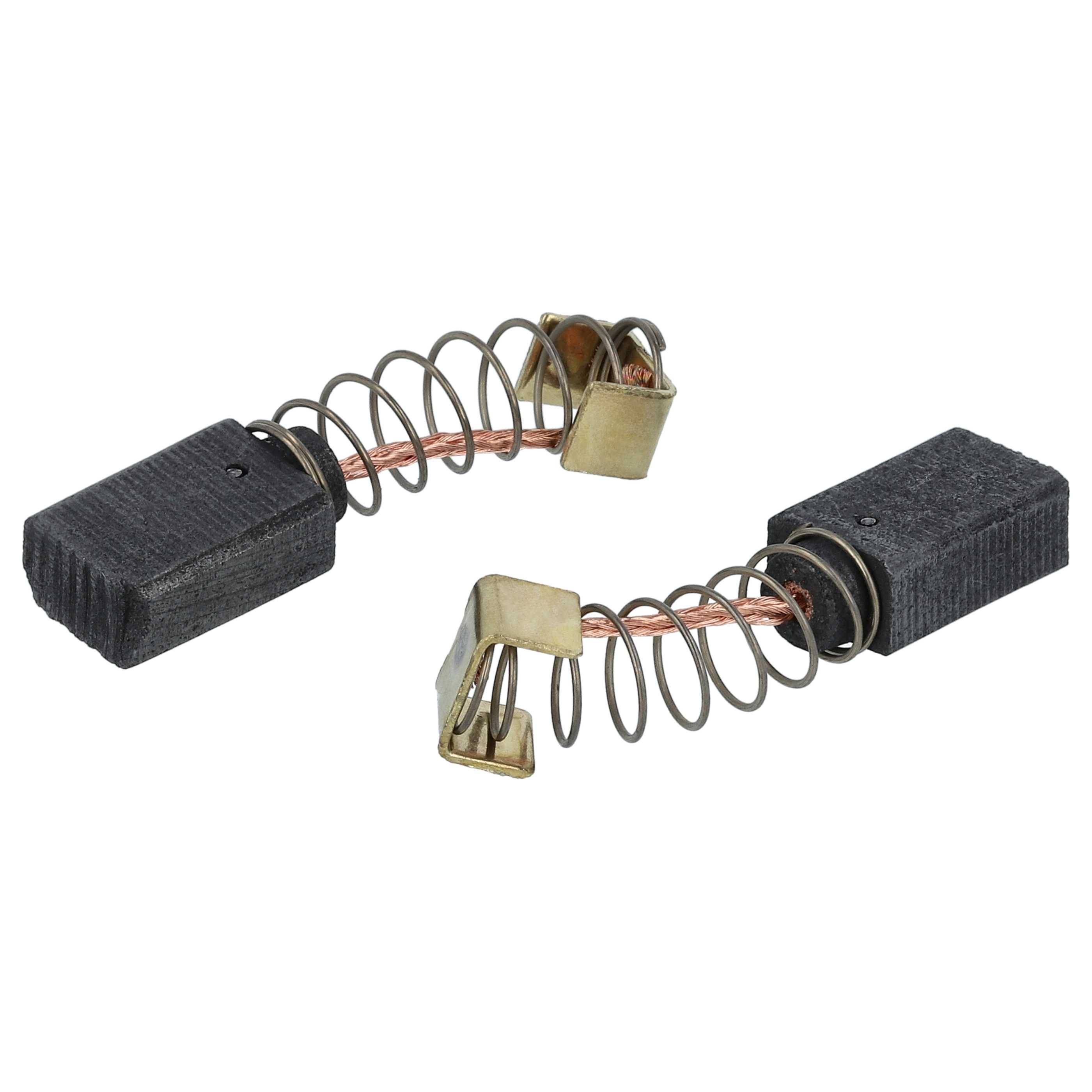 vhbw 2x Kohlebürste 5 x 8 x 14 mm kompatibel mit Festool DRP 16 ETQ | 13-2 EQ Bohrhammer, Bohrmaschine + Feder-0