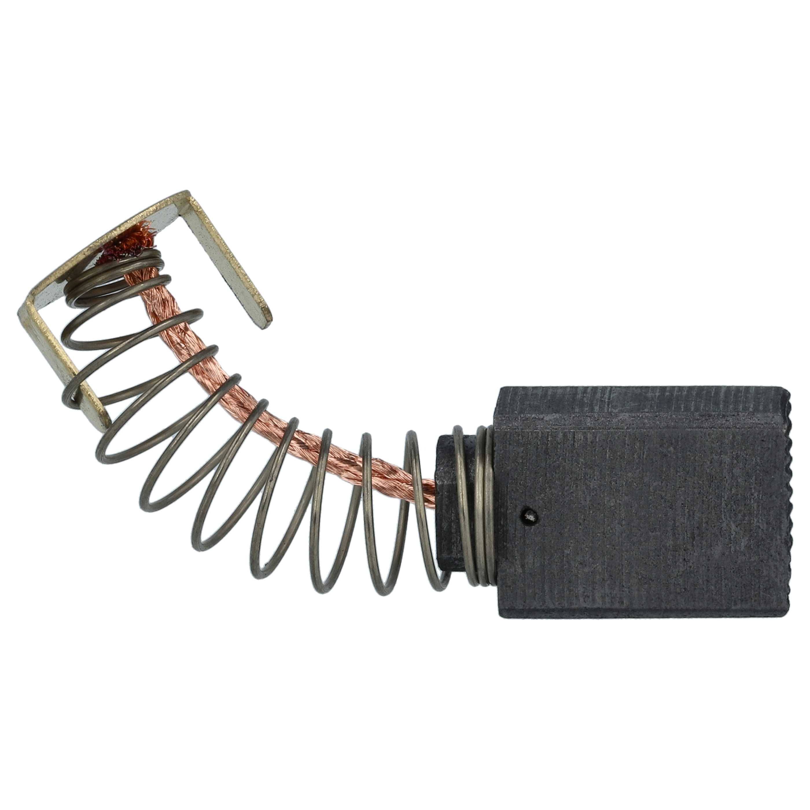 vhbw 2x Kohlebürste 6,4 x 12,5 x 20 mm Ersatz für Fein 1 617 014 136, 30711056001, 30711061008 für Winkelschleifer-2