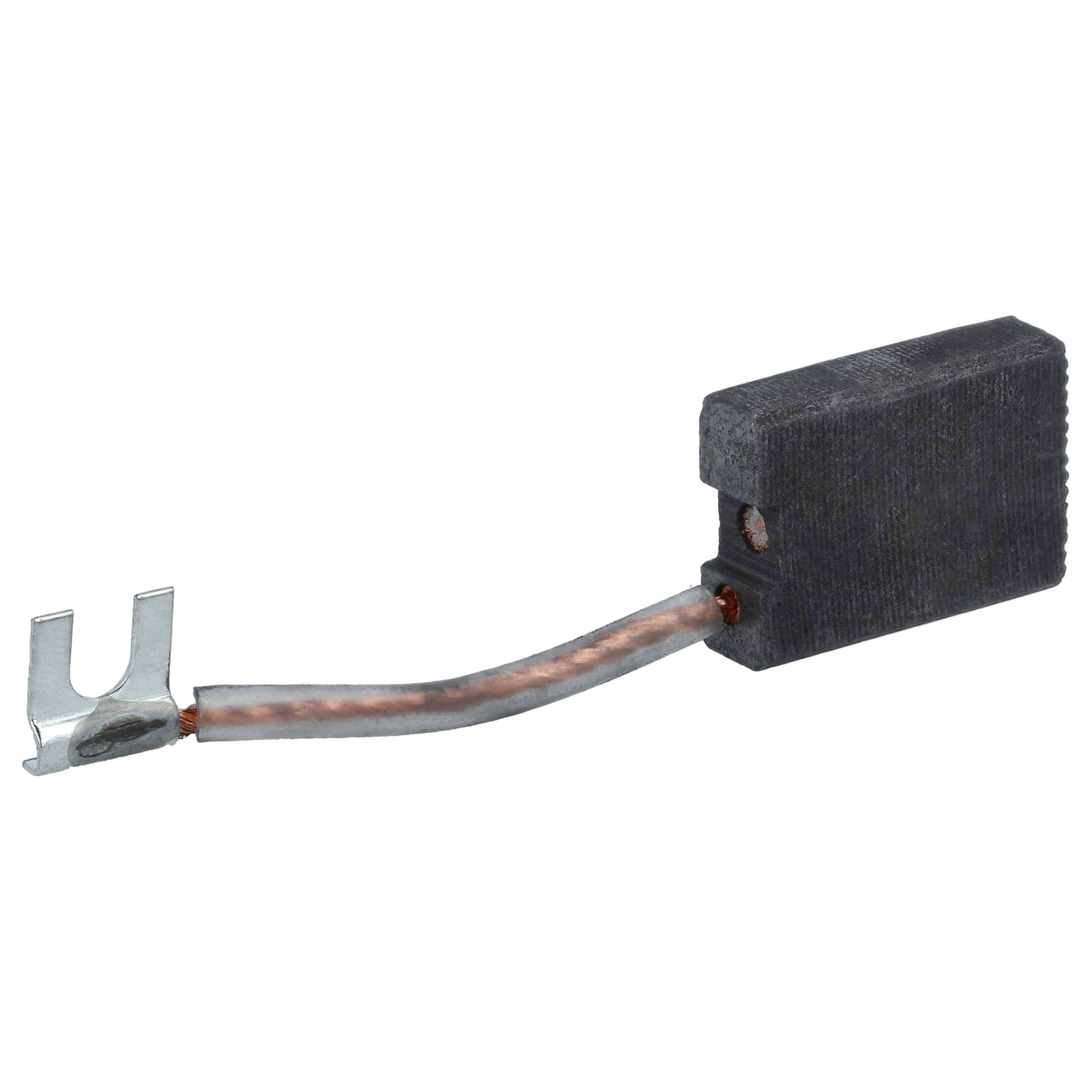 vhbw 2x Kohlebürste 6,3 x 16 x 22,5 mm kompatibel mit Bosch GBM 32-4 Winkelschleifer, Handkreissäge-1