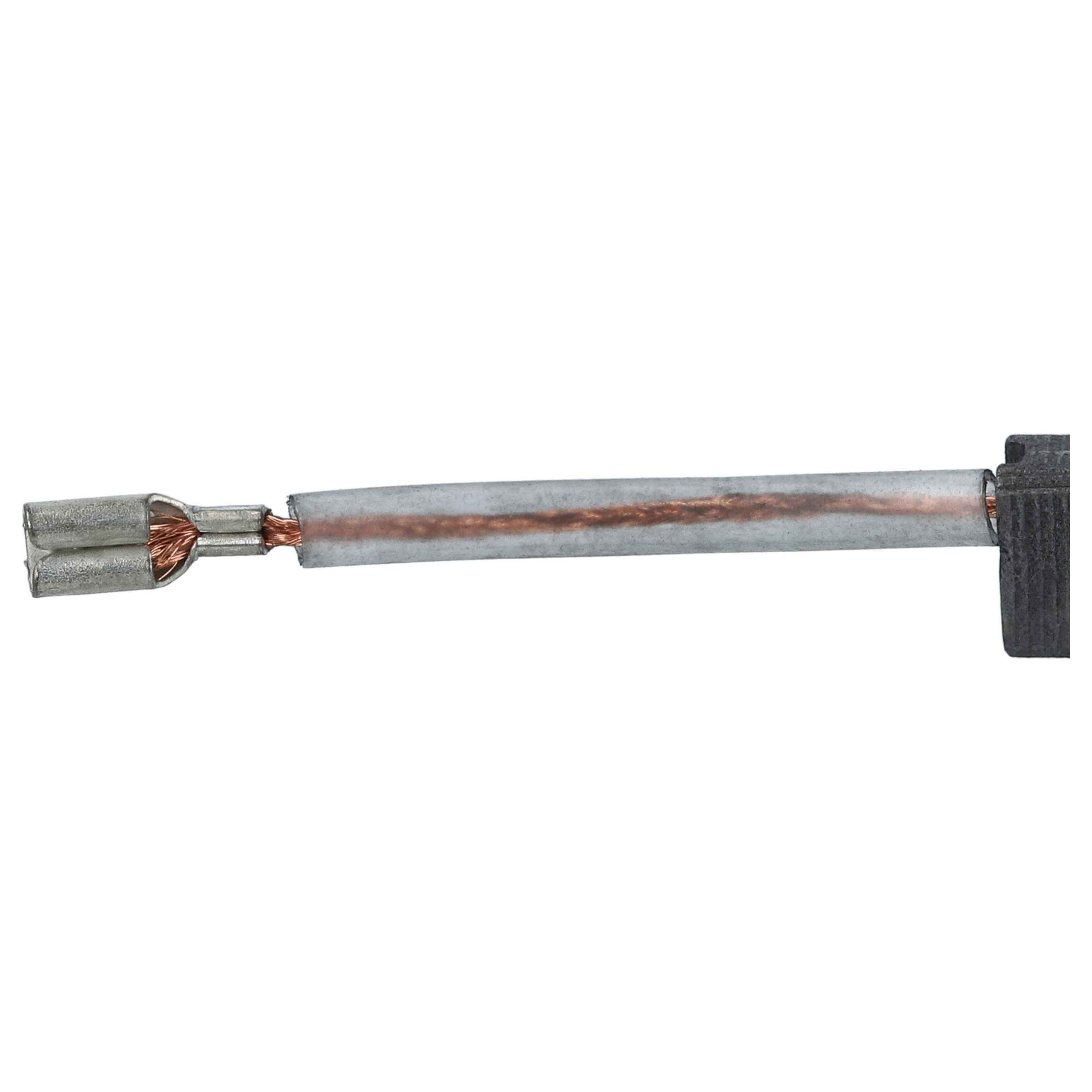 vhbw 2x Kohlebürste 5 x 8 x 13,5 mm kompatibel mit Fein 72363113117, 72363200234, 72363109361, 72363112365, 72363100626-4