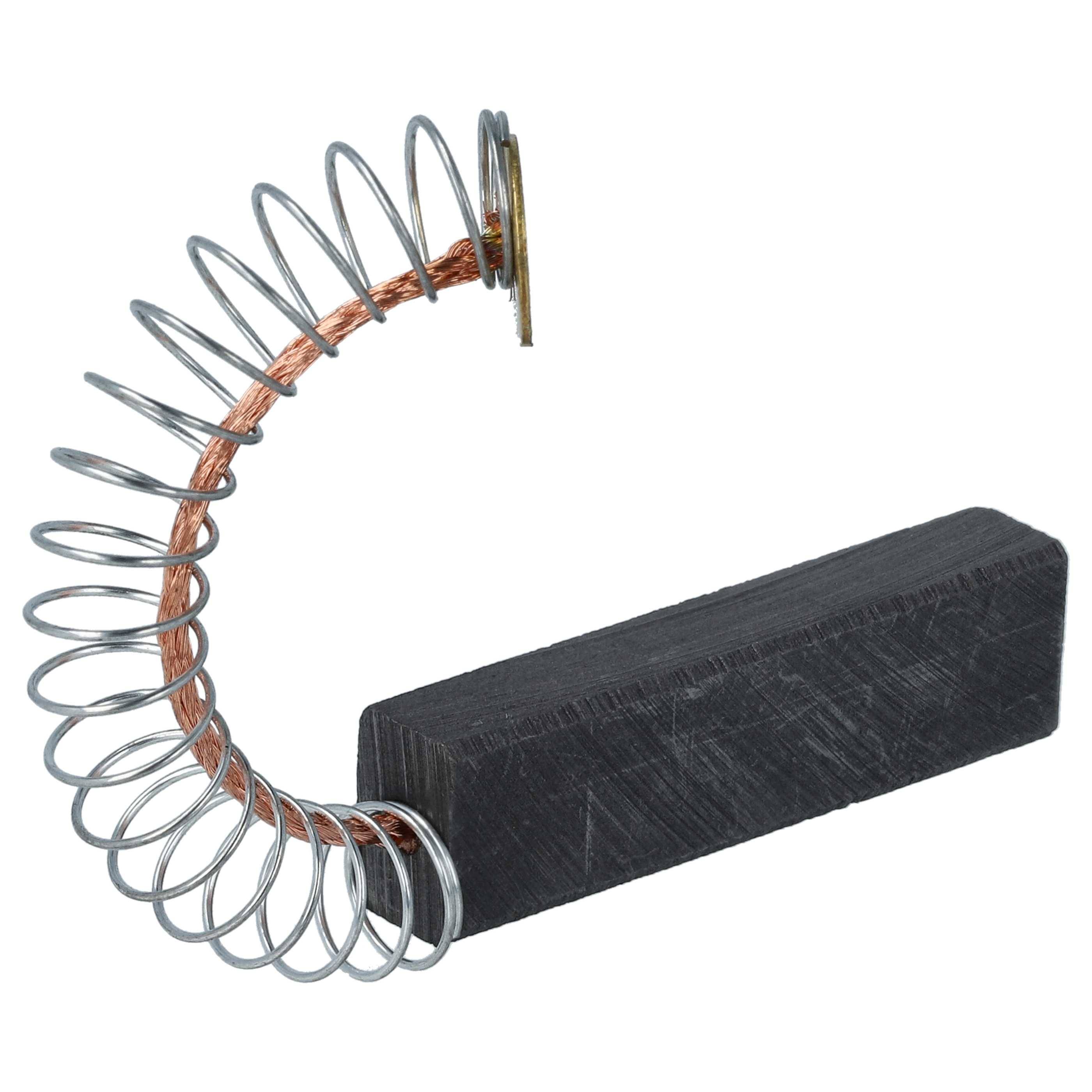 vhbw 2x Kohlebürste kompatibel mit Miele WS5407 TYPWS5407(MX) | WS5407 TYPWS5407(US), WS5407C TYPWS5407C(US)-1