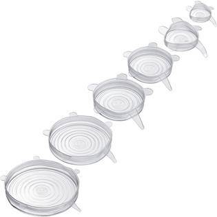 WESTMARK Frischhaltedeckel-Set Silikon Round transparent 23272260-0