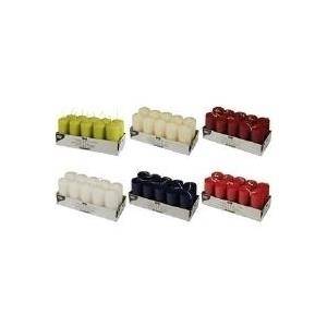 PAPSTAR Stumpenkerzen bordeaux 10 St.-0