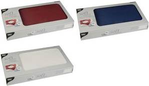 STARPAK PAPSTAR soft selection Tischdecken 80 cm x 80 cm weiß 82332-0