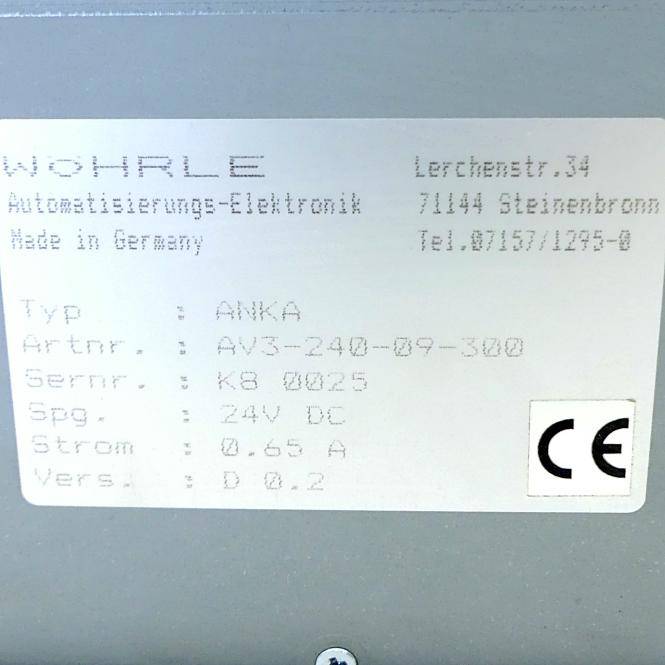 Wöhrle Klartextanzeige ANKA (AV3-240-09-300)-1