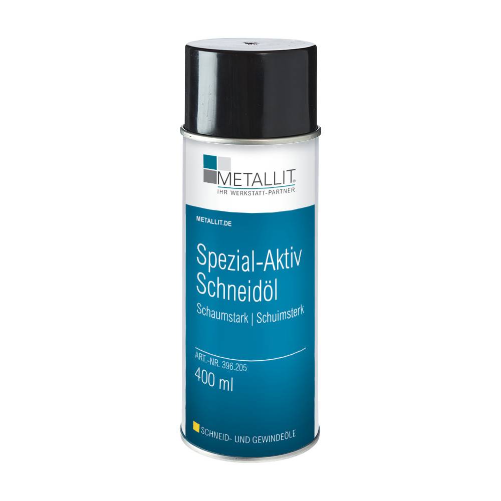 Spezial-Aktiv Schneidöl Schaumstark Metallit, Hochleistungs-Schneidöl , 400ml Dose-0
