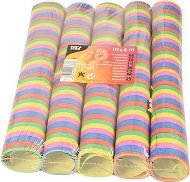Luftschlangen Stripes bunt-0