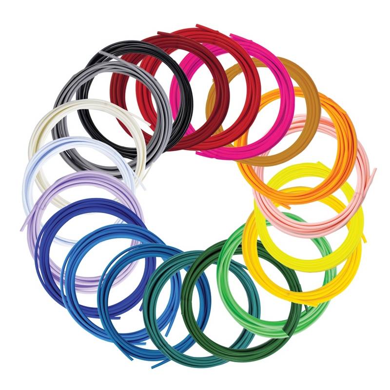 3Doodler Filament FLOW 20 PLA 20 Farben Nachfüllpack Drucker & Scanner 3D Druck-4