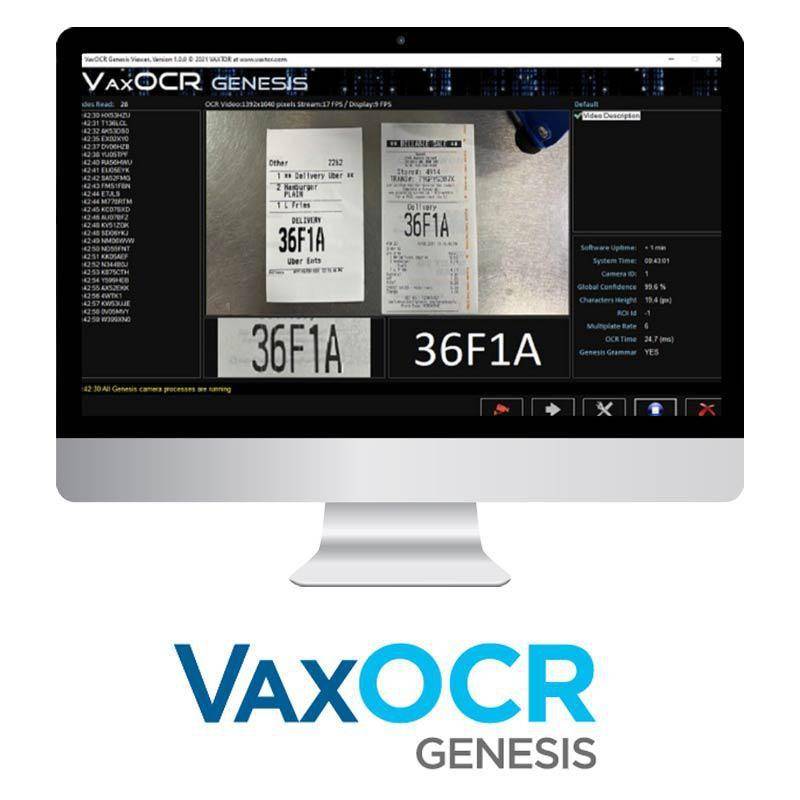Ernitec ER-OCR-OC-VAX OCR on camera license from Vaxtor-0