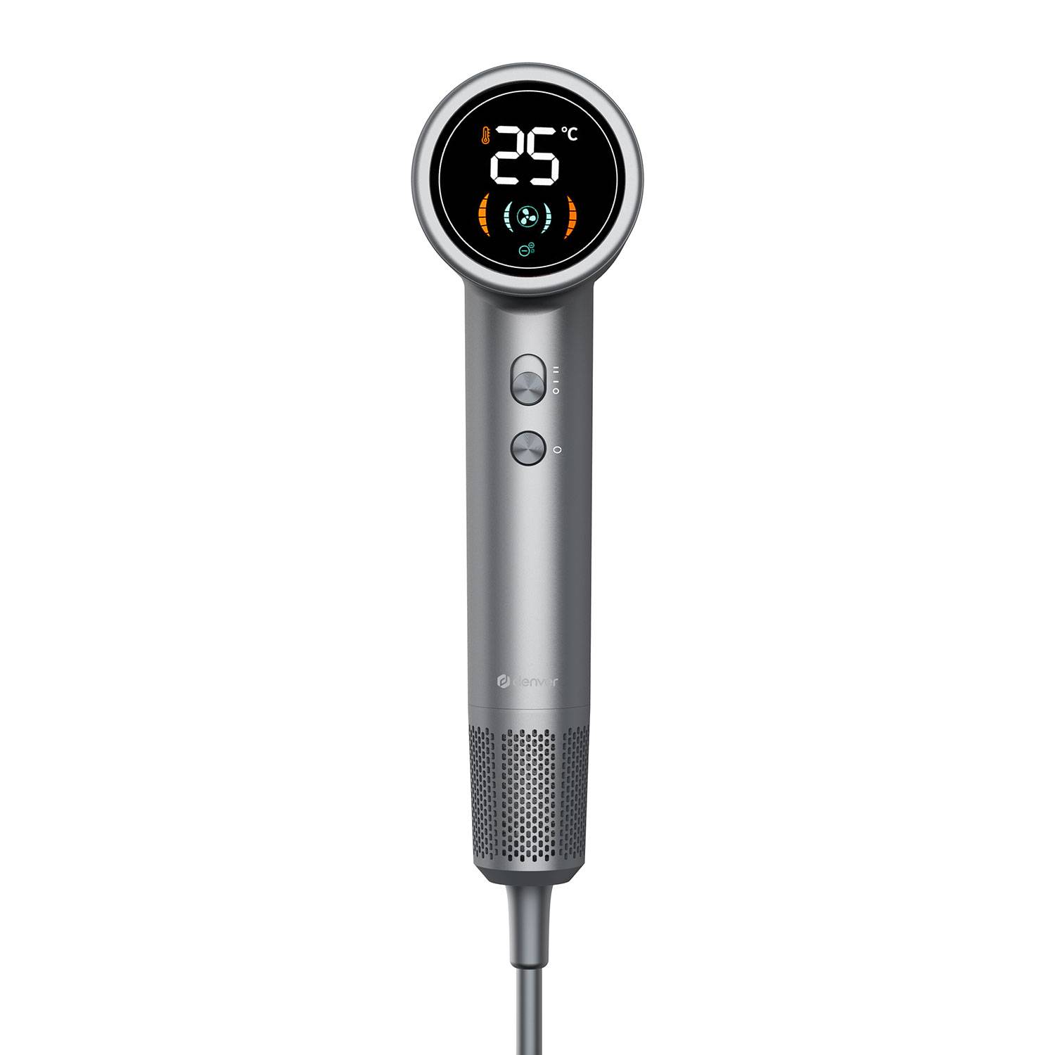 Denver HDD-1400 Hair Dryer Dark Grey-1
