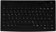 Active Key Tast AK-440-TU-B/FR - robust & rutschfest - Trackball - schwarz - französisch-0