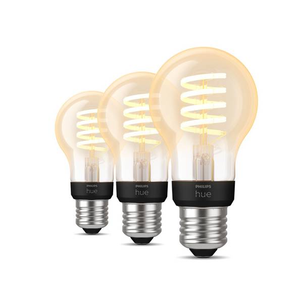 PHILIPS - Hue White Ambiance E27 Filament 3erPack